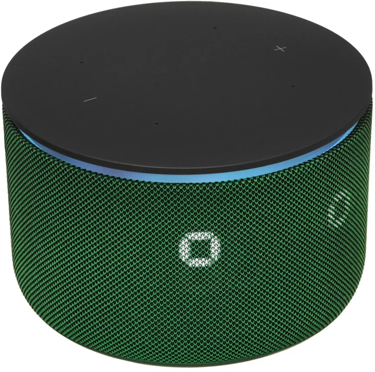Колонки Яндекс.Станция Мини 3 Про на YaGPT, Green, 18Вт, 90Hz-16kHz, LED, Wi-Fi, Zigbee, USB-C (YNDX-00059GRN) фото