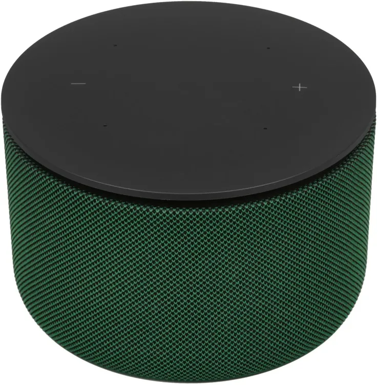 Колонки Яндекс.Станция Мини 3 Про на YaGPT, Green, 18Вт, 90Hz-16kHz, LED, Wi-Fi, Zigbee, USB-C (YNDX-00059GRN) фото