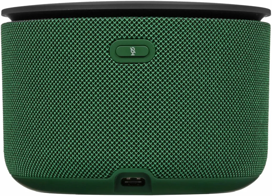 Колонки Яндекс.Станция Мини 3 Про на YaGPT, Green, 18Вт, 90Hz-16kHz, LED, Wi-Fi, Zigbee, USB-C (YNDX-00059GRN) фото