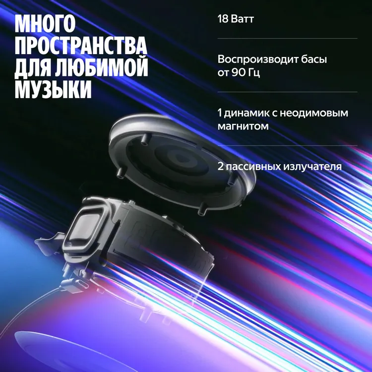 Колонки Яндекс.Станция Мини 3 Про на YaGPT, Green, 18Вт, 90Hz-16kHz, LED, Wi-Fi, Zigbee, USB-C (YNDX-00059GRN) фото