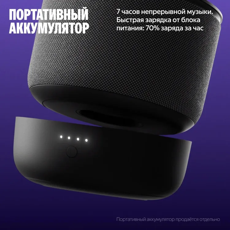 Колонки Яндекс.Станция Мини 3 Про на YaGPT, Green, 18Вт, 90Hz-16kHz, LED, Wi-Fi, Zigbee, USB-C (YNDX-00059GRN) фото