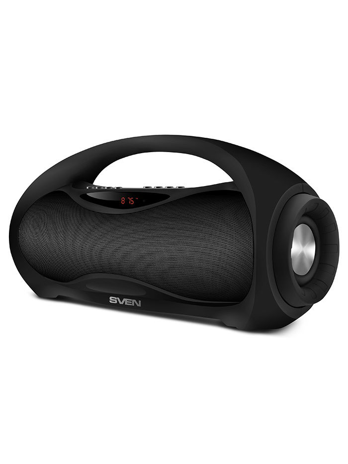 картинка SVEN PS-420, черный, акустическая система 2.0,  Bluetooth, FM, USB, microSD, LED-дисплей от магазина itmag.kz