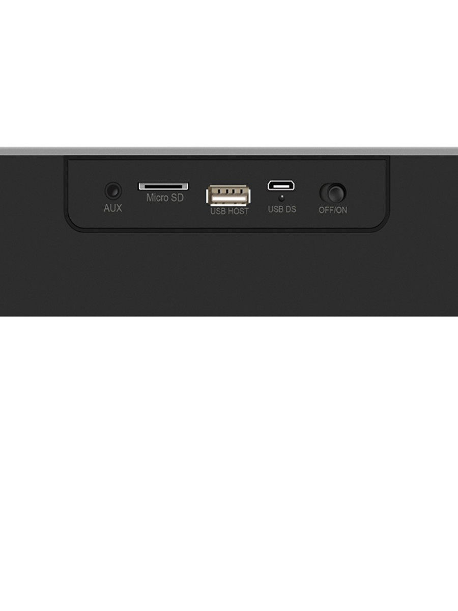 картинка SVEN PS-190, черный-серебро, акустическая система 2.0, мощность 2x5 Вт (RMS), Bluetooth,LED-дисплей от магазина itmag.kz