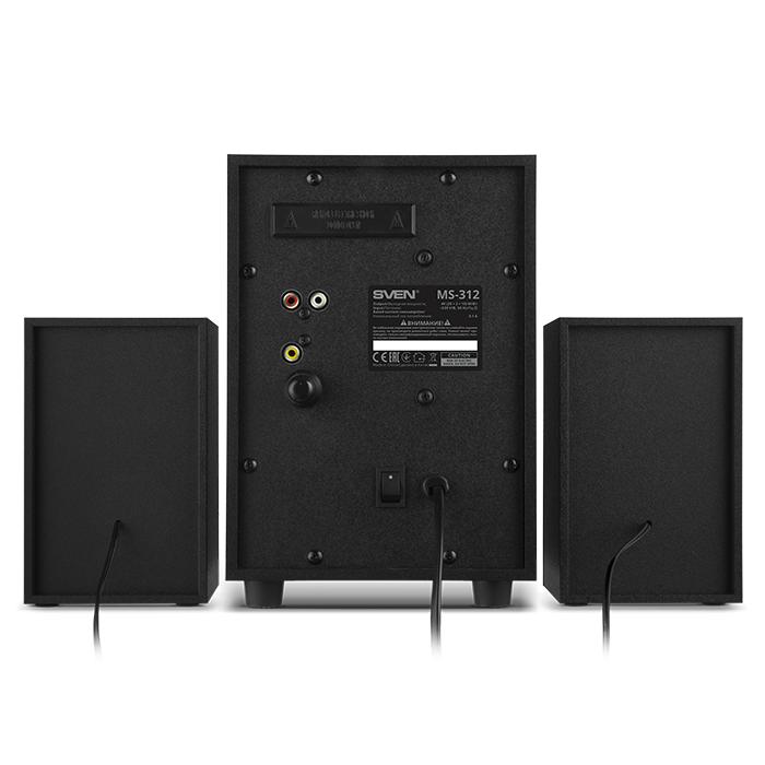 Колонки Sven MS-312 (MS-312 BLACK) фото
