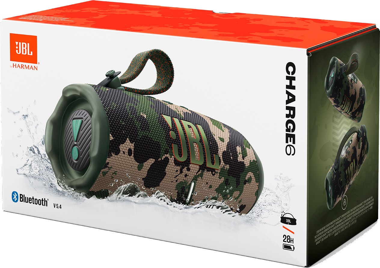 Колонка JBL Charge 6, Squad (JBLCHARGE6SQUAD) фото