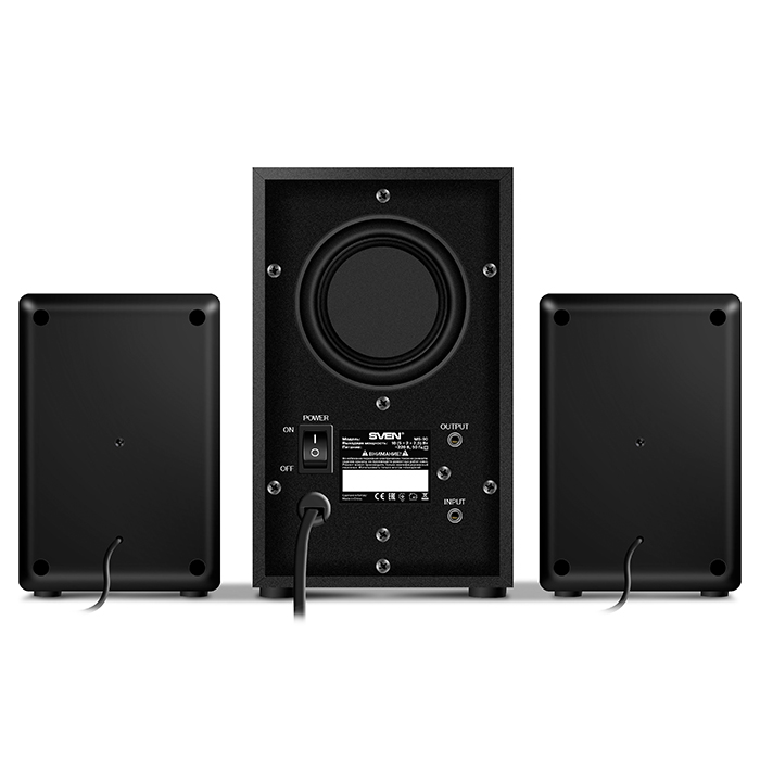 Колонки Sven MS-90 (MS-90 (2.1)-BLACK) фото