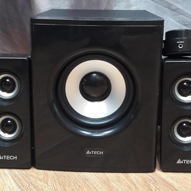 картинка Колонки A4Tech AS-302 2.1 Channel Stereo Speaker  от магазина itmag.kz