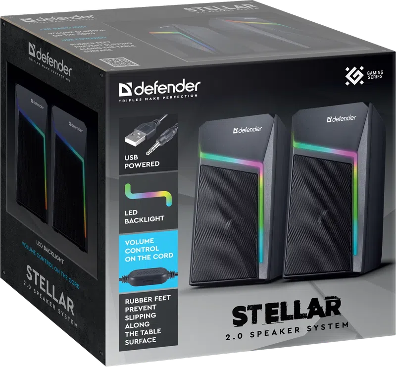 Компактная акустика 2.0 Defender Stellar (65043) фото