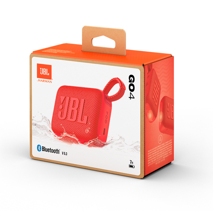 Колонки JBL GO 4 - Red (JBLGO4RED) фото