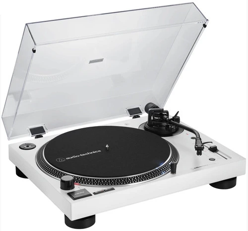 Виниловый проигрыватель с прямым приводом Audio-Technica AT-LP120XBTUSBWH белый (AT-LP120XBTUSBWH) фото