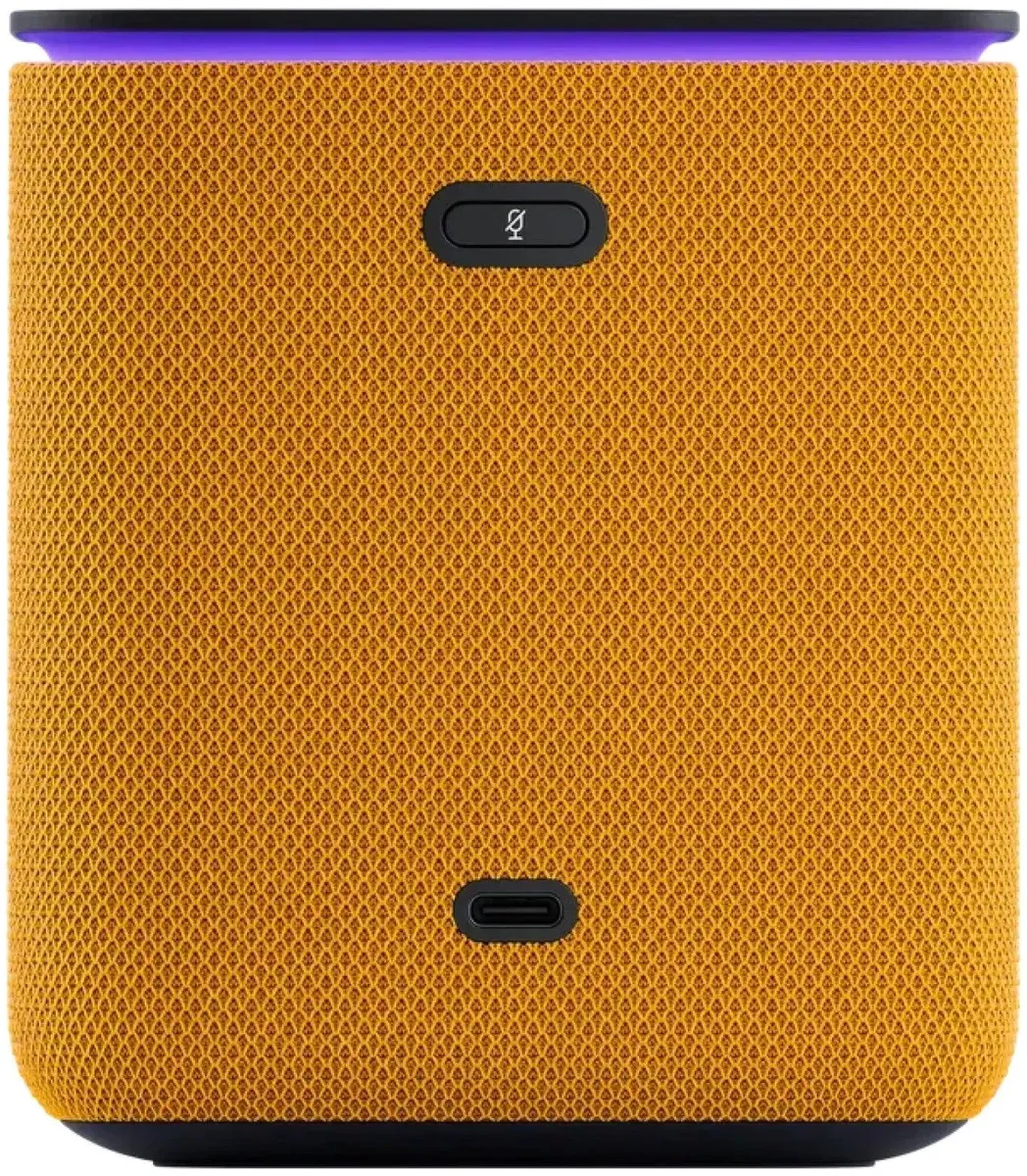 Умная колонка Яндекс.Станция Миди с Zigbee, Оранжевая (YNDX-00054ORG) фото