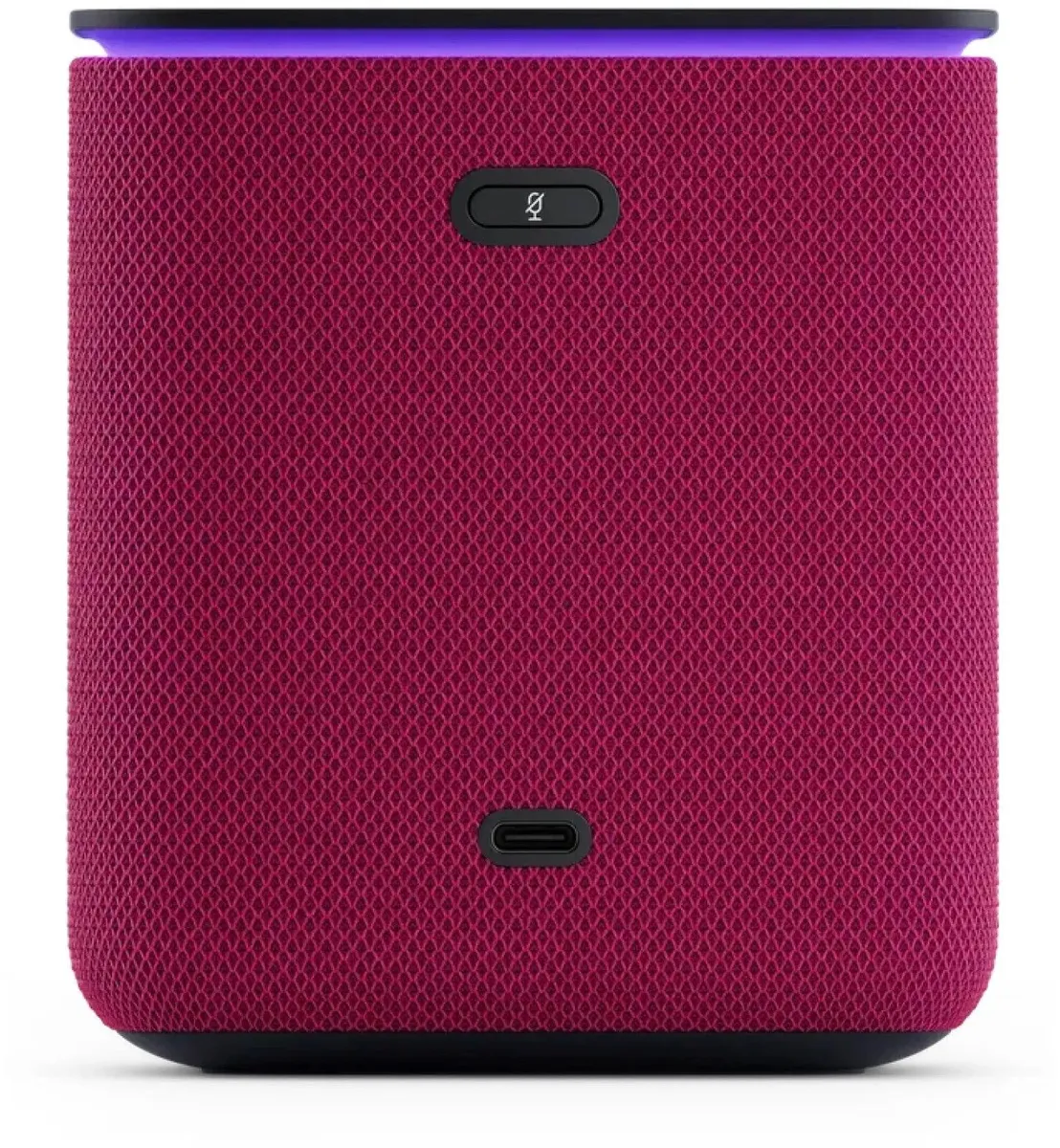 Умная колонка Яндекс.Станция Миди с Zigbee, Малиновая (YNDX-00054PNK) фото