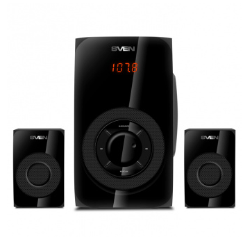 картинка SVEN Колонки MS-2020, черный (55W, FM, USB/SD, Display, RC, Bluetooth) от магазина itmag.kz
