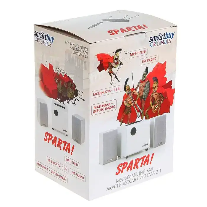 Акустическая система 2.1 SmartBuy SPARTA, Белый (SB-210) фото