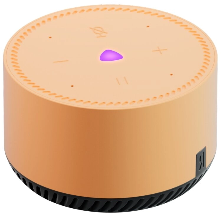 Умная колонка Яндекс Лайт YNDX-00025 бежевая (YNDX-00025 Beige) фото