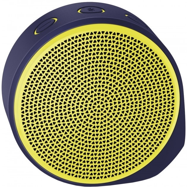 Колонка Logitech X-100, Yellow/Blue (984-000364) фото