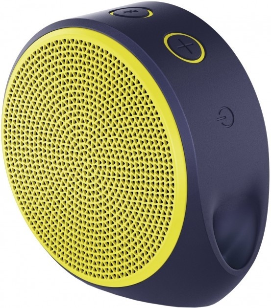 Колонка Logitech X-100, Yellow/Blue (984-000364) фото