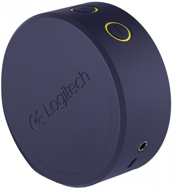 Колонка Logitech X-100, Yellow/Blue (984-000364) фото