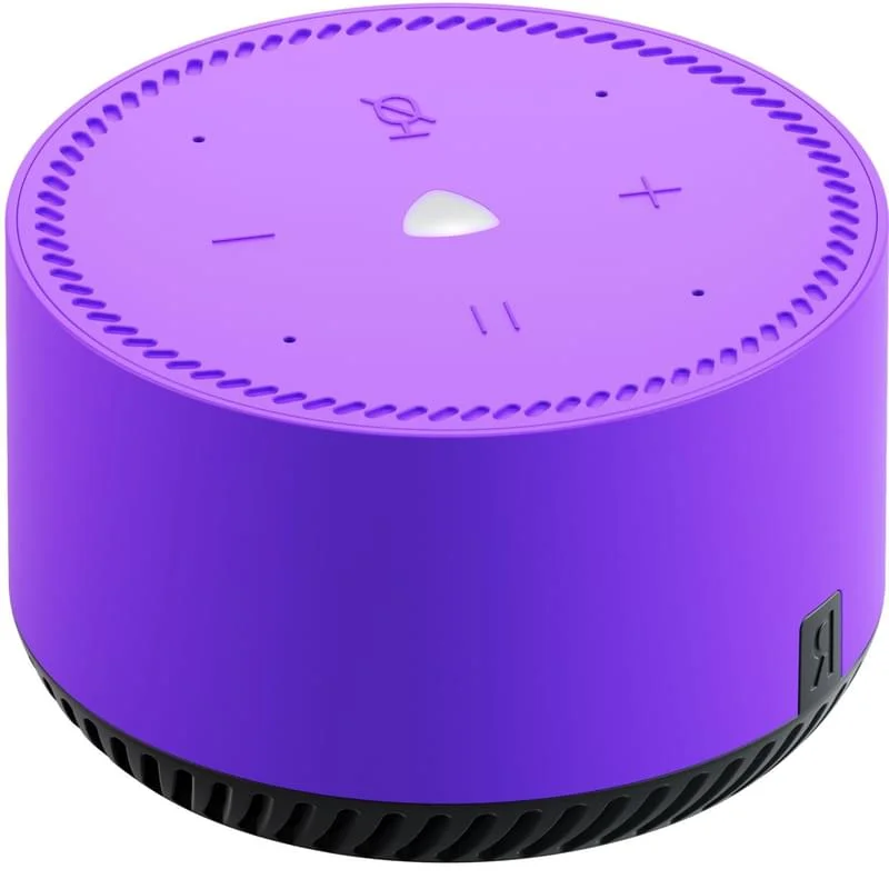 картинка Умная колонка Яндекс Лайт YNDX-00025 фиолетовая от магазина itmag.kz