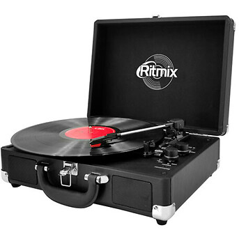 картинка Проигрыватель виниловых пластинок RITMIX LP-120B black от магазина itmag.kz