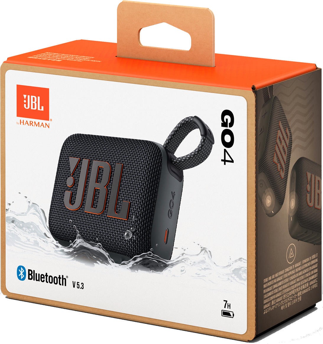 Беспроводная колонка JBL GO4, Black (JBLGO4BLK) фото