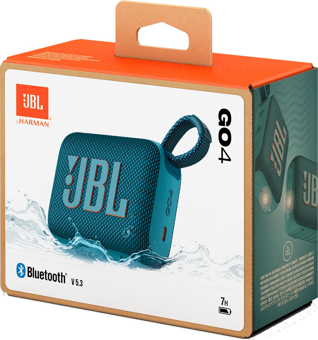 Беспроводная колонка JBL GO4, Blue (JBLGO4BLU) фото