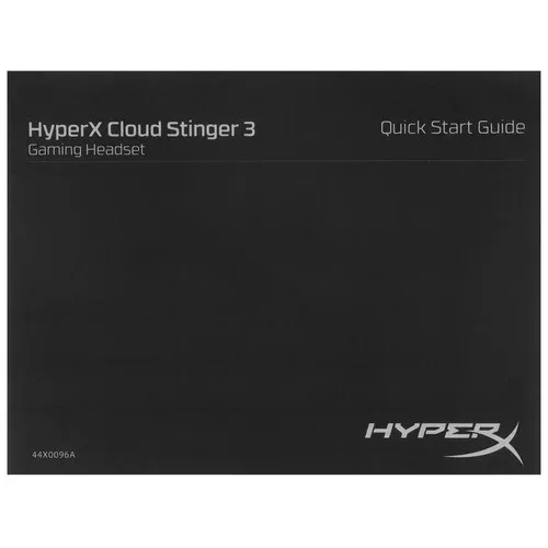 Наушники-гарнитура игровые HyperX Stinger 3, белый (BS1T6AA) фото