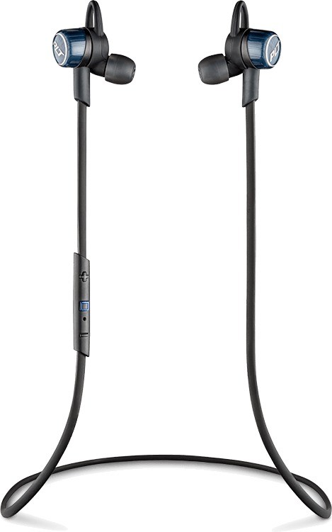 Bluetooth гарнитура Plantronics BackBeat GO 3, Black-Blue (GO 3/Black-Blue) фото