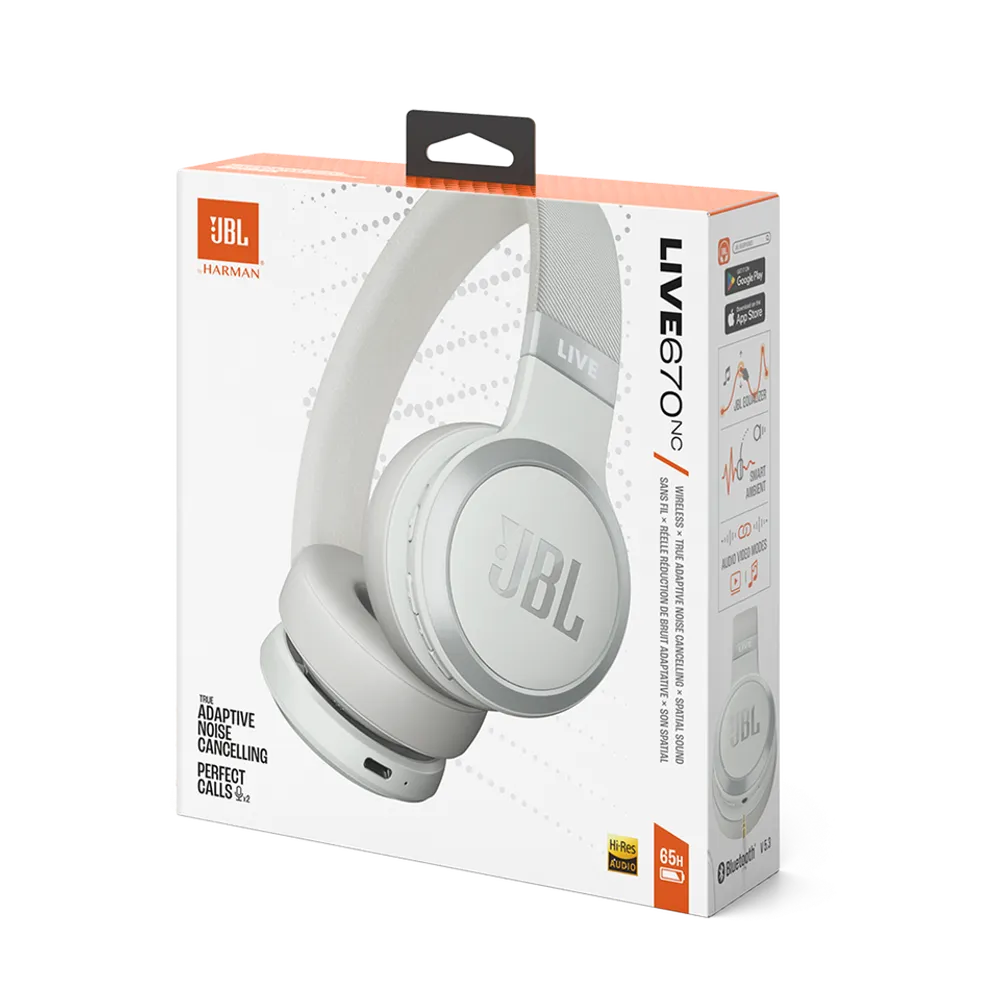 Наушники JBL Live 670NC (JBLLIVE670NCWHT) фото