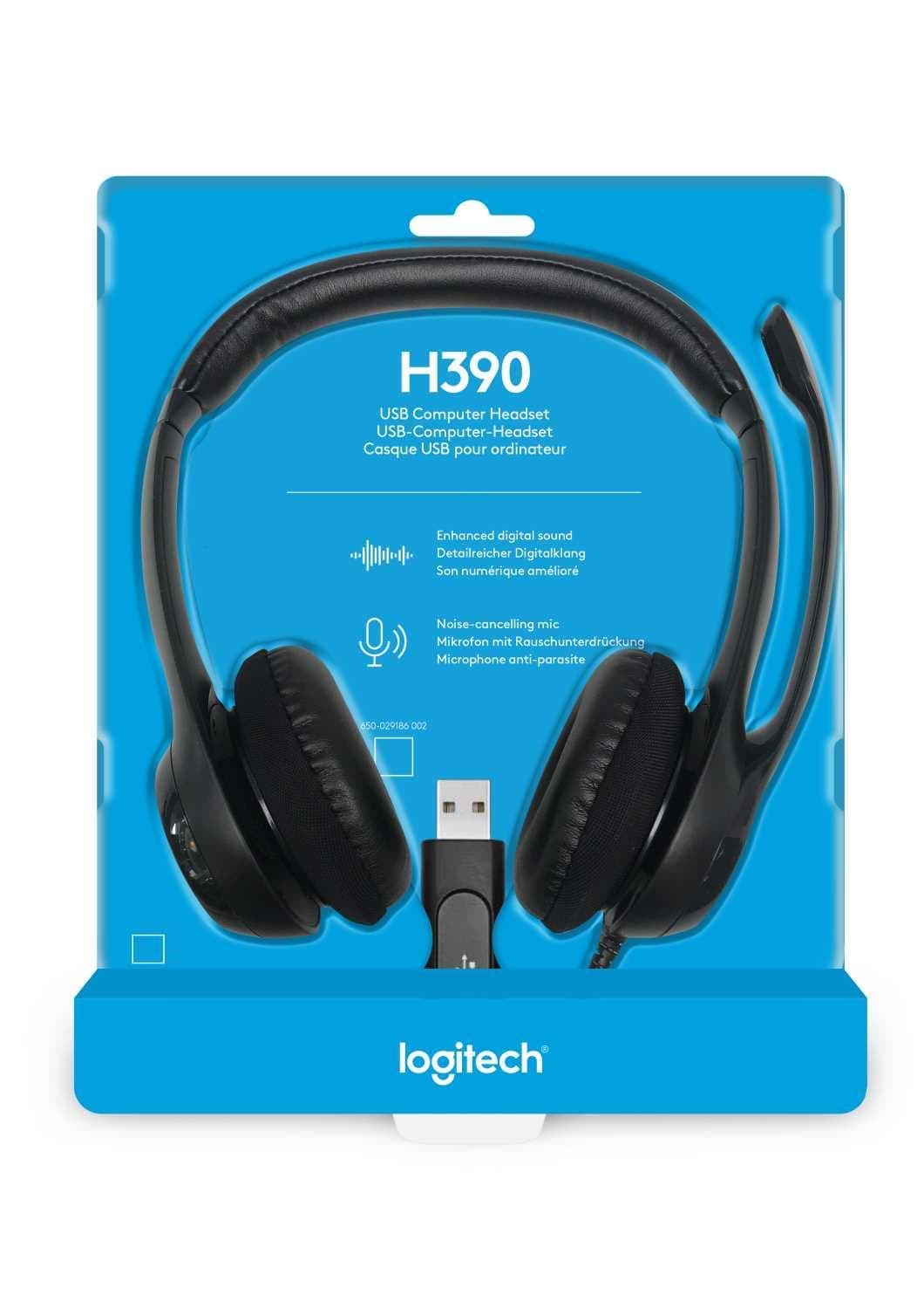 Наушники Logitech H390 (981-000406) фото