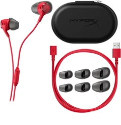 Наушники HyperX Cloud Earbuds III Red (BN7S0AA) фото