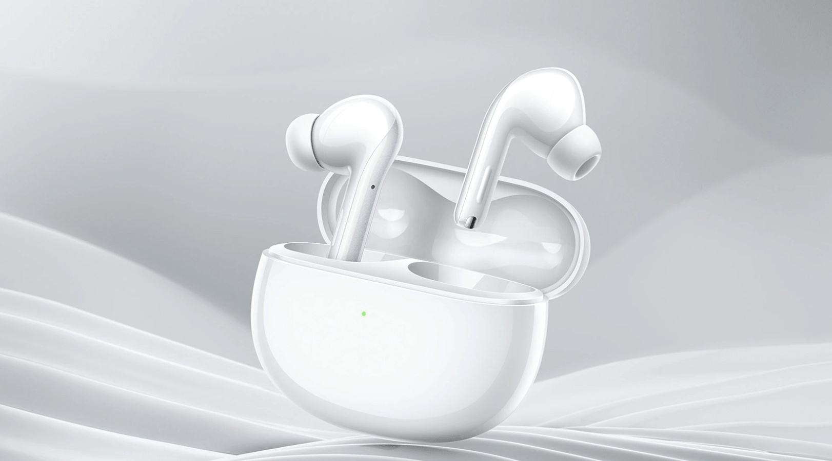 Bluetooth гарнитура Xiaomi Buds 3, Gloss White (BHR5526GL) фото