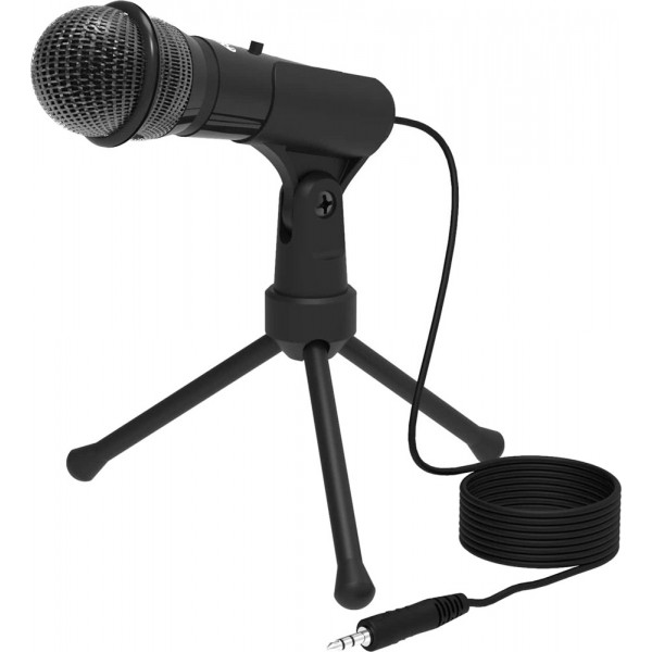 картинка Настольный микрофон Ritmix RDM-120 черный от магазина itmag.kz