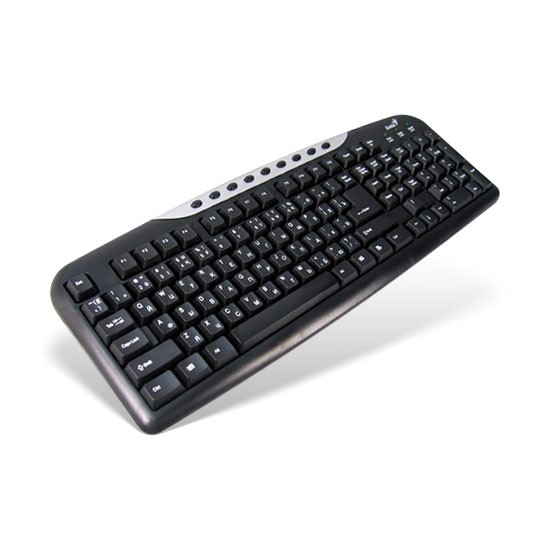 картинка Клавиатура Genius KB-08x USB Чёрный от магазина itmag.kz