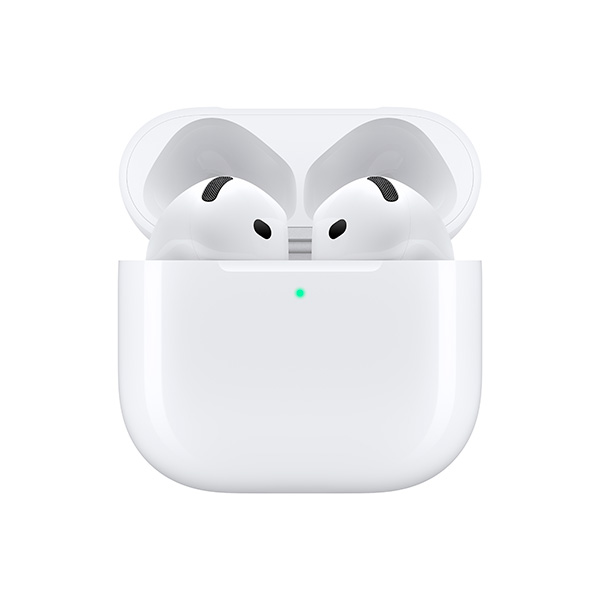 Bluetooth гарнитура Apple AirPods 4, IP54, BT5.3, White (MXP63ZE/A) фото