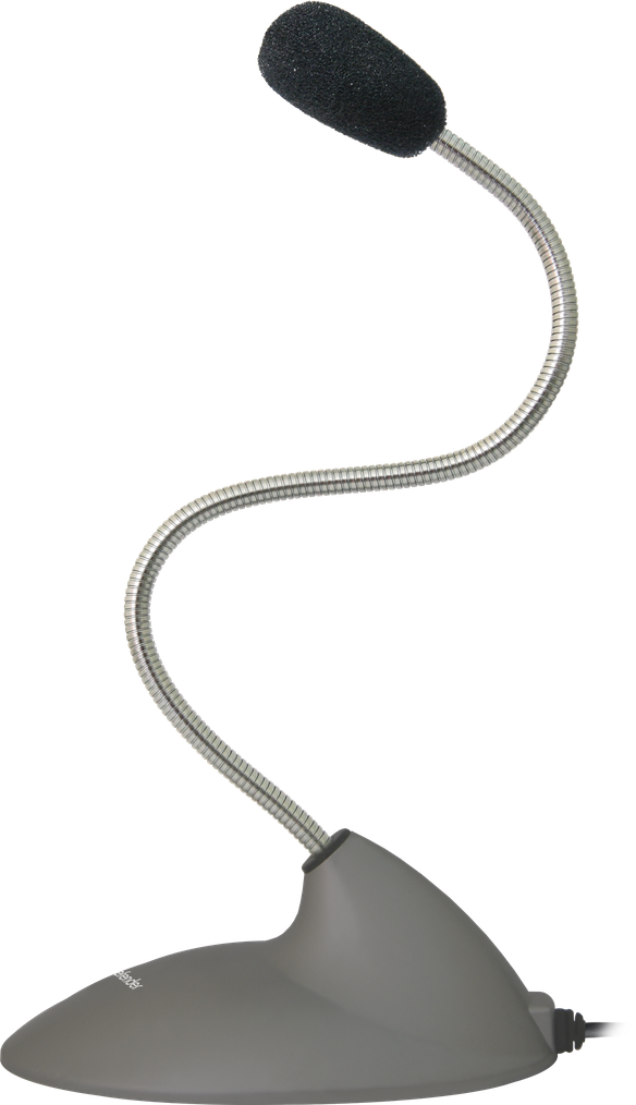 картинка Микрофон компьютерный Defender MIC-111 серый, кабель 1,5 м от магазина itmag.kz