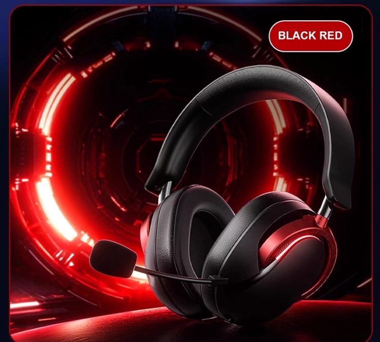 Наушники с микрофоном AULA A700 - Black & Red (A700 Black & Red) фото