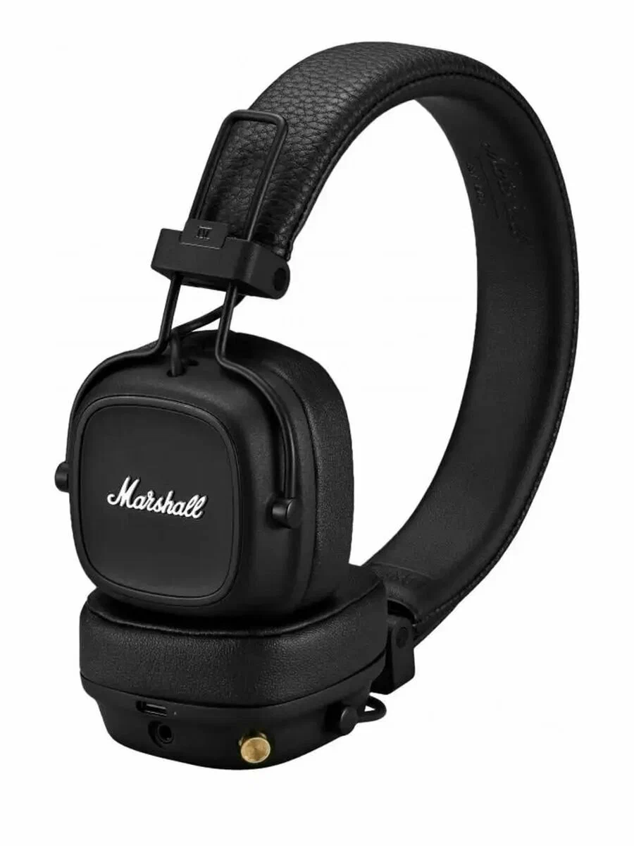 Наушники беспроводные накладные Marshall Major IV, черный (Major IV черный) фото
