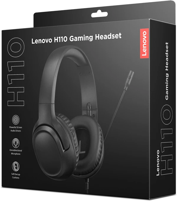 Наушники игровые Lenovo H110 (GXD1P46879) фото