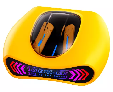 Наушники беспроводные TWS Transformers TF-T97, Yellow (TF-T97_Yellow) фото
