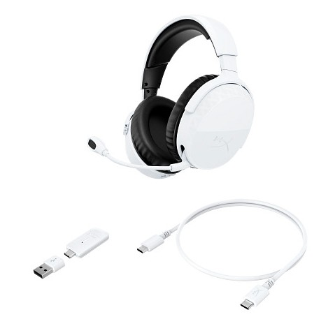 Наушники-гарнитура игровые HyperX Cloud Stinger 3 Wirelesss PS5, белый (BS1T9AA) фото
