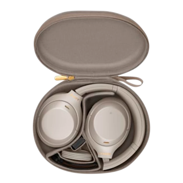 Bluetooth гарнитура Sony WH-1000XM4, Silver (WH1000XM4/SM) фото