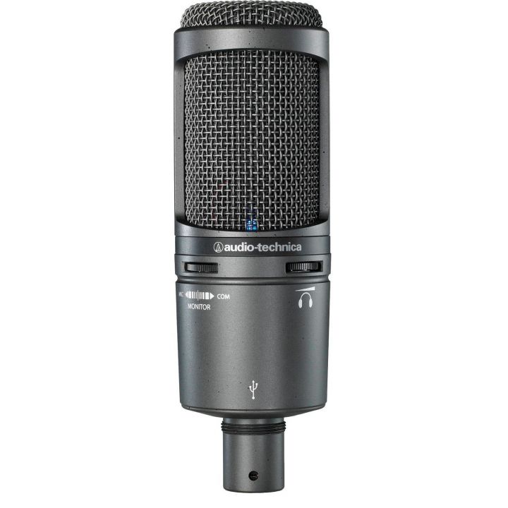 картинка Студийный микрофон Audio-Technica AT2020USB+ черный от магазина itmag.kz