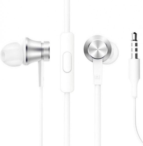 картинка Наушники XIAOMI Mi Piston In-Ear Headphones Basic Edition Silver от магазина itmag.kz