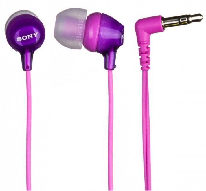 картинка Наушники-вкладыши Sony MDREX15LPV.AE, фиолетовый от магазина itmag.kz