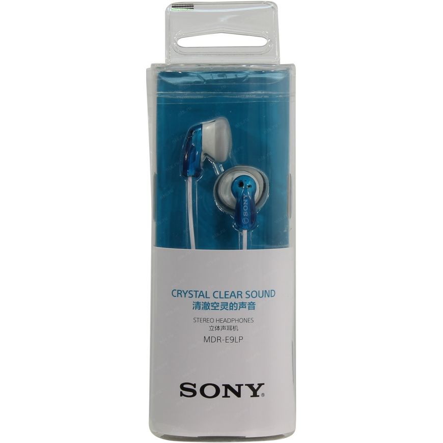 картинка Наушники-вкладыши Sony MDR-E9LP, цвет синий от магазина itmag.kz