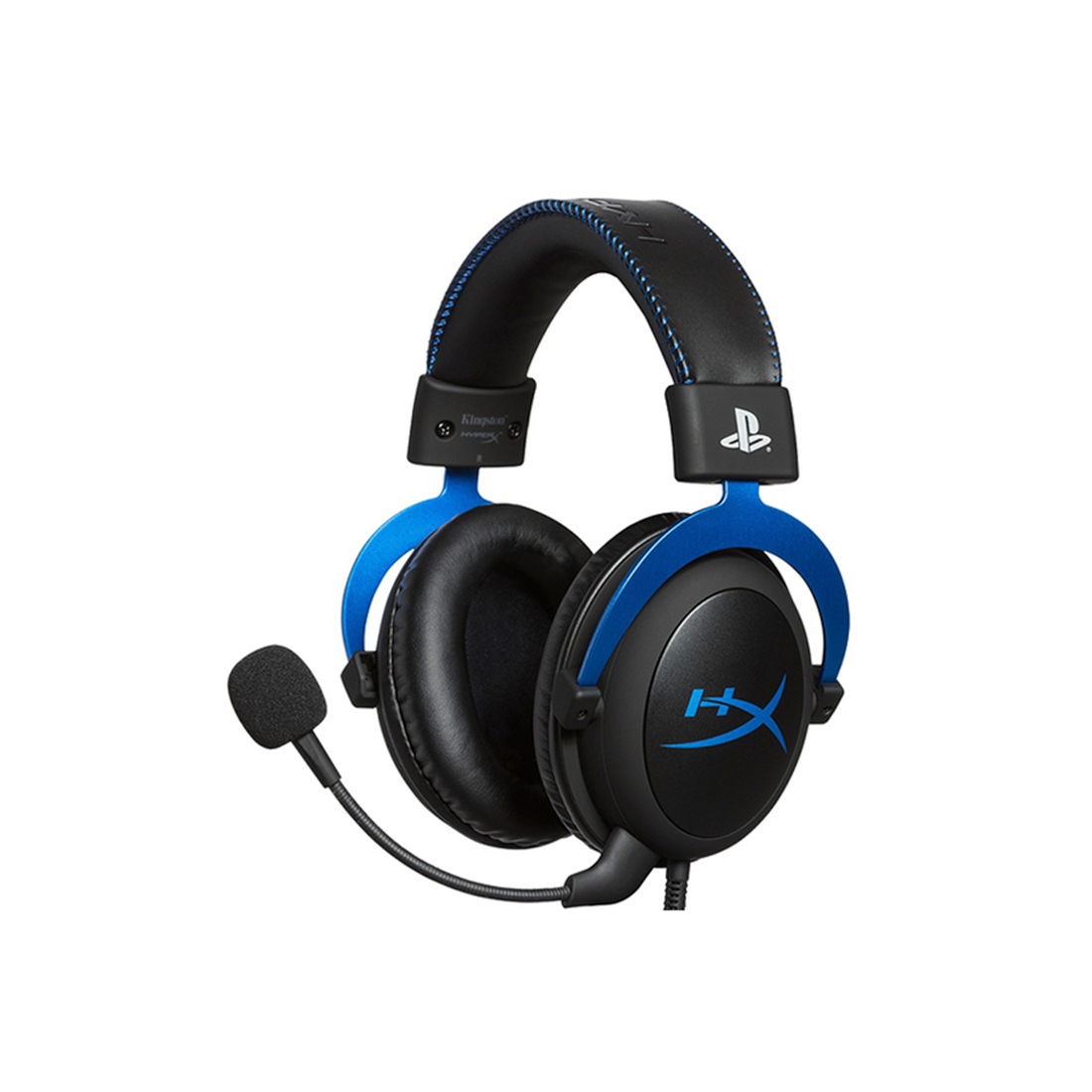 картинка Наушники HyperX Cloud Gaming Headset - Blue for PS4 HX-HSCLS-BL/EM от магазина itmag.kz