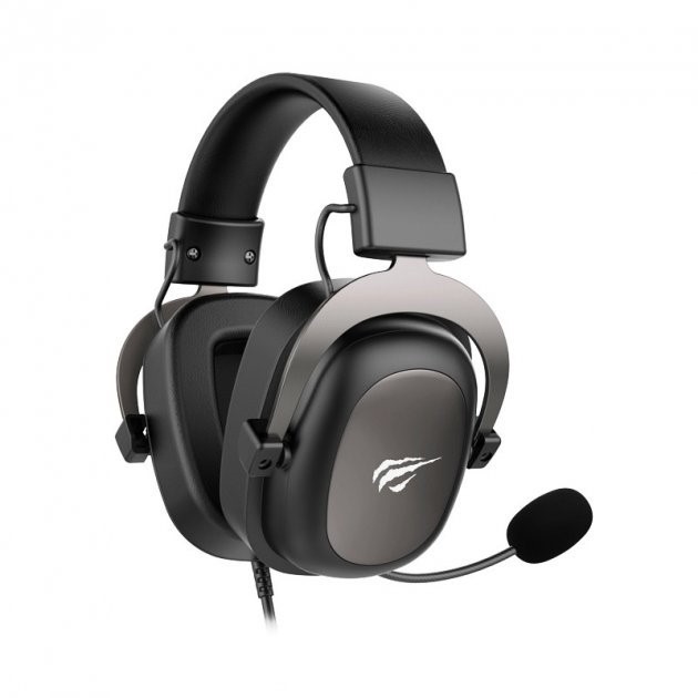 Наушники проводные Havit H2002d, Black+Ochre (2.0301200390002E+14) фото