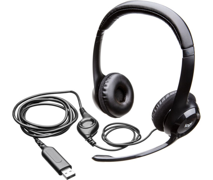 картинка Наушники Logitech Headset H390 USB (981-000406) от магазина itmag.kz