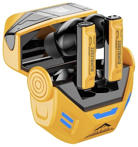 Наушники беспроводные TWS Transformers TF-T36, Yellow (TF-T36_Yellow) фото
